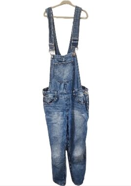 Dollhouse Juniors Blue Denim Overalls